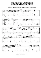 download the accordion score SLALOM MAZURKA in PDF format