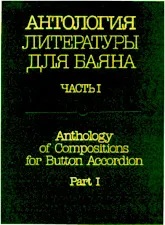 télécharger la partition d'accordéon Anthology of compositions for Button Accordion - Part I au format PDF