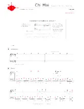 télécharger la partition d'accordéon Chi mai (Niveau 2 + aide lecture notes) au format PDF