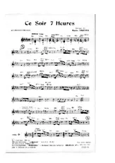 download the accordion score CE SOIR 7 HEURES in PDF format