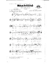 download the accordion score Stabilité in PDF format