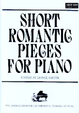 télécharger la partition d'accordéon Short Romantic Pieces For Piano (Book II) au format PDF