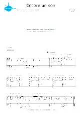 download the accordion score Encore un soir (Niveau 3) in PDF format