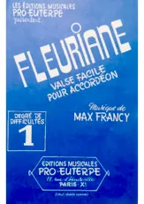 télécharger la partition d'accordéon Fleuriane au format PDF