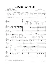 download the accordion score Ainsi soit-il in PDF format