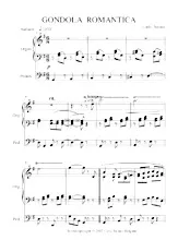 télécharger la partition d'accordéon GONDOLA  ROMANTICA - ORGEL au format PDF