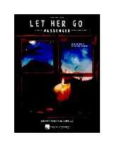 download the accordion score Let her go in PDF format