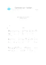 télécharger la partition d'accordéon Caresse sur l'océan (Niveau 3) au format PDF