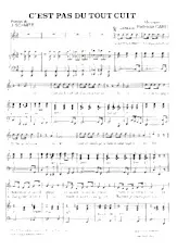 download the accordion score C'est pas du tout cuit in PDF format