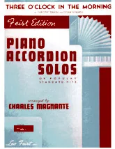 download the accordion score Three o'clock in the morning in PDF format