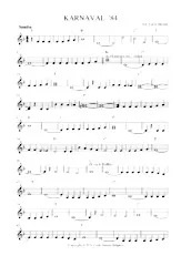 download the accordion score CARNAVAL 84 - POTPOURRI in PDF format