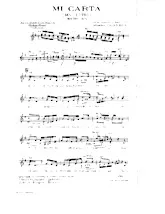 download the accordion score MI CARTA in PDF format