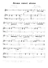 download the accordion score Atome sweet atome in PDF format