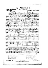 download the accordion score A MINUIT in PDF format