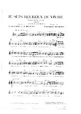 download the accordion score JE SUIS HEUREUX DE VIVRE in PDF format