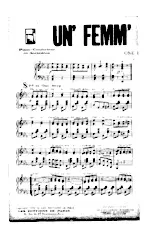 download the accordion score UN' FEMM' EPATANTE in PDF format