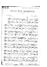 download the accordion score POUR TON BONHEUR in PDF format