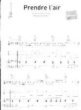 download the accordion score Prendre l'air in PDF format