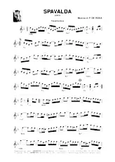 download the accordion score Spavalda in PDF format