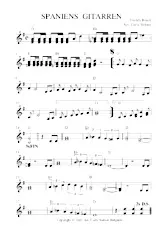 download the accordion score SPANIENS GITARREN in PDF format