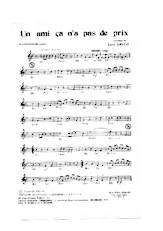 download the accordion score UN AMI CA N'A PAS DE PRIX in PDF format