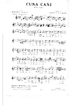 download the accordion score Cuna Cani in PDF format