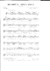 download the accordion score Rosita cha cha in PDF format