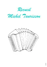 download the accordion score RECUEIL BERNARD TAURISSON in PDF format