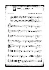 download the accordion score BAL FORAIN in PDF format