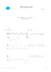 télécharger la partition d'accordéon Amoureuse (Niveau 2) au format PDF