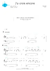 download the accordion score J'y crois encore (Niveau 2) in PDF format