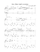 download the accordion score Here, there and everywhere in PDF format