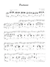 télécharger la partition d'accordéon Pantomine  au format PDF