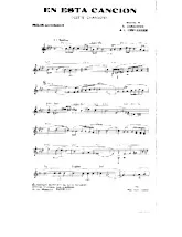 download the accordion score En esta cancion in PDF format