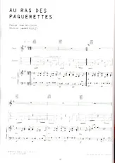 download the accordion score Au ras des paquerettes in PDF format