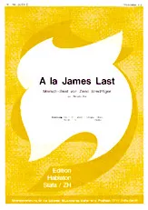 download the accordion score A LA JAMES LAST in PDF format