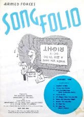 download the accordion score Song Folio January 1956 in PDF format