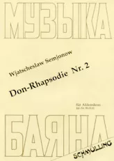 télécharger la partition d'accordéon Don Rhapsody n°2 (Bayan) au format PDF